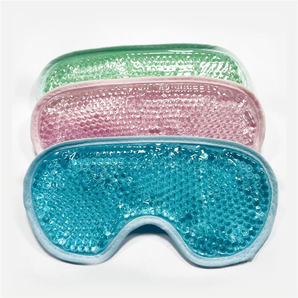 Schlafmasken, Gel-Augenmaske, wiederverwendbare Perlen für Kältetherapie, beruhigende, entspannende Schönheit, Gel-Augenmaske, schlafende Eisbrille, Schlafmaske 230701