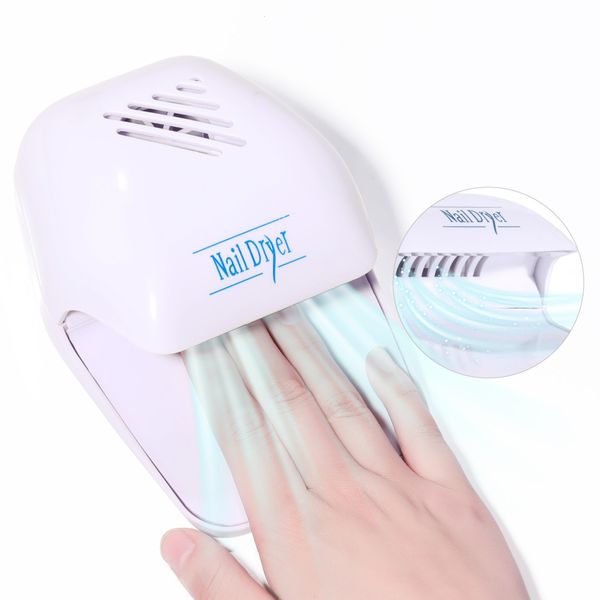 Secadores de unhas Ventilador de unhas Secador de unhas portátil Secador de unhas de ar Ventilador de secador de unhas para polimento regular Ajuste de unhas e unhas dos pés Bateria de secagem rápida 230701