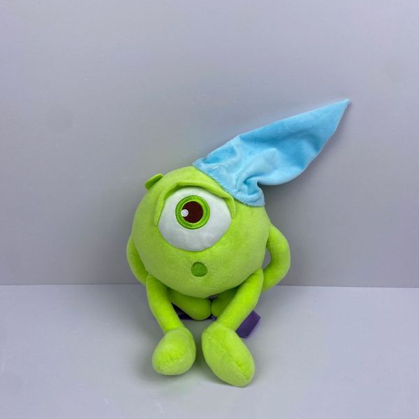 Commercio all'ingrosso anime Monster University carino verde Big Eye monster giocattoli di peluche giochi per bambini compagni di giochi regali di festa