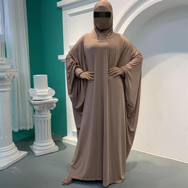 Abito da preghiera musulmano Abaya Abito Hijab donna Burka Niqab Abbigliamento islamico Dubai Turchia Formale Namaz Lungo Khimar Jurken Abayas298S