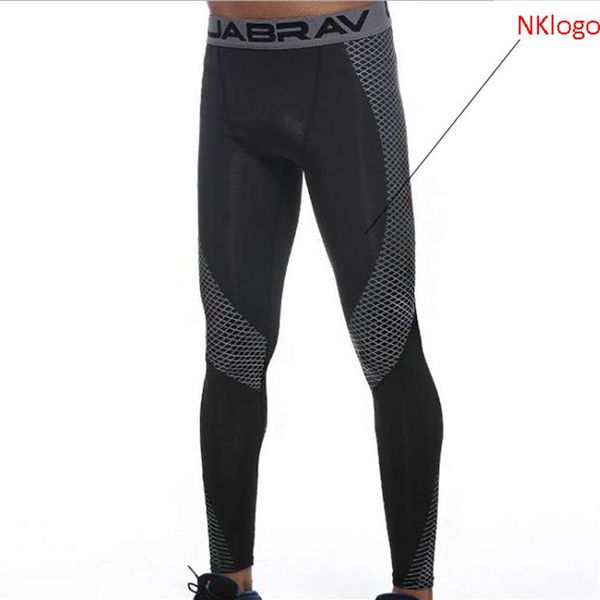 NUOVO 2019 autunno inverno sport GYM Fitness basket Allenamento di calcio Running skinny patchwork pantaloni legging da combattimento men2784