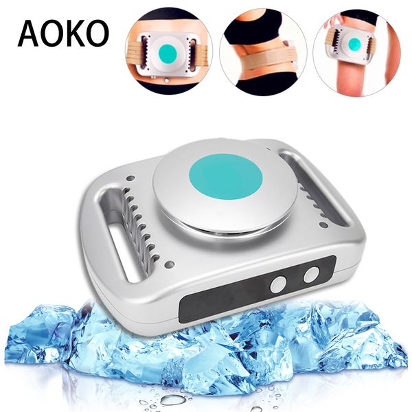 Massaggiatore per il viso AOKO Fat Freeze Body Slimming Machine Perdita di peso Congelamento Anti Cellulite Sciogliere la terapia del freddo 230701