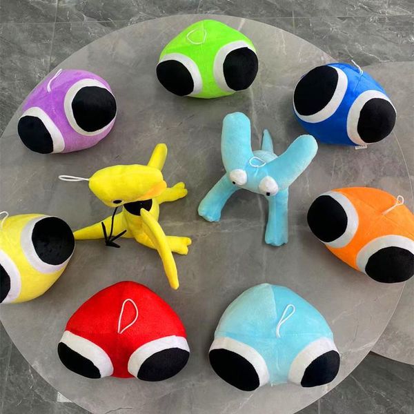 Giocattoli di peluche arcobaleno carino all'ingrosso Arcobaleno Amici Capitolo giochi per bambini compagni di giochi regali di festa arredamento della camera