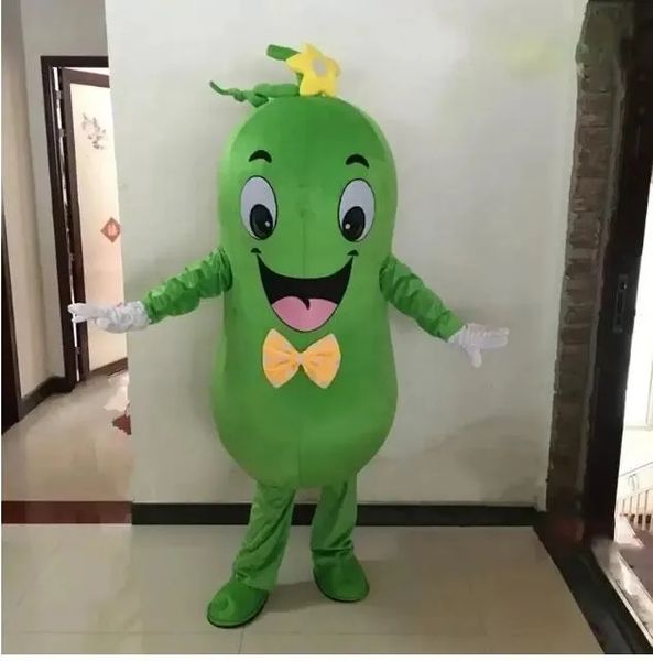 Halloween Cute Cetriolo Mascot Costume Fancy Dress Mask Party Cartoon Dragon Mascotter Birthday Character Chase Props Costume