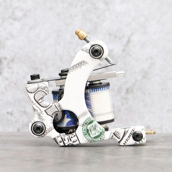 Tattoo Machine 1pcs Tattoo Machine Gun per Liner Shader 8 Wraps Reels Tattoo Machine Handmade Artist Basic Starter USDTattoo 230701