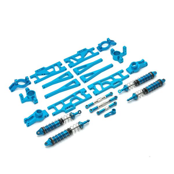 ElectricRC Car WLtoys 104009 12402A 12409 RC Peças sobressalentes Metal Upgrade Modification Kits Incluindo Swing Arm Steering Gear etc 230630