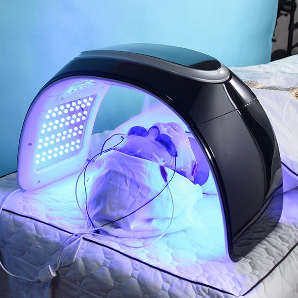 As mais recentes máquinas de tratamentos de beleza facial para rejuvenescimento da pele 7 cores Led Light Therapy Pdt Machine para uso doméstico