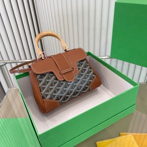 Borsa alla moda borsa a tracolla firmata borsa da donna in pelle classica borsa a tracolla con denti di cane moda borse a contrasto di colore borsa a mano per banchetti fantasia