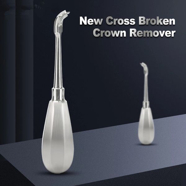 Andere Mundhygiene Dental Cross Broken Crown Elevator Edelstahlzange Kreuzförmiger Entferner Integralguss 230701