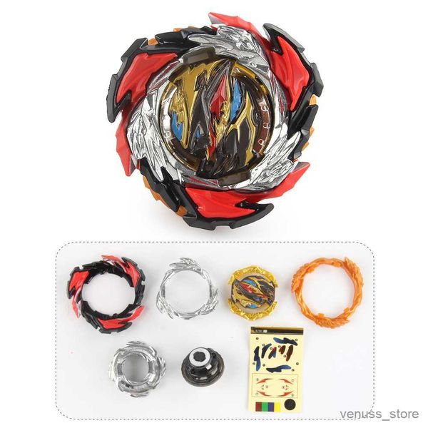 4D Beyblade Burst Dangerous Spinning Battle Versione aggiornata con giroscopio in gomma morbida Giocattolo per bambini Blade R230703