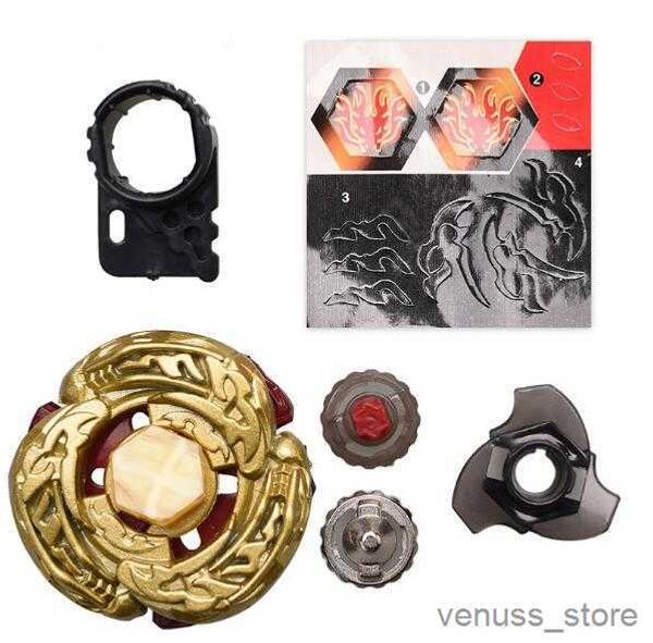 4d Beyblades Burst Beyblade Spinning Toys Destructor (Dissult) Gold Metal Fury 4D для детей подарок R230829