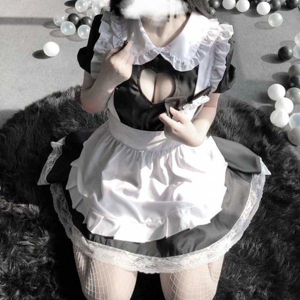 Sexy Set Cosplay Anime Bunny Lingerie Sexy Costumes School Girl Uniform Tentation Halloween Outfits for Women Lolita Dress Maid OutfitHKD230703