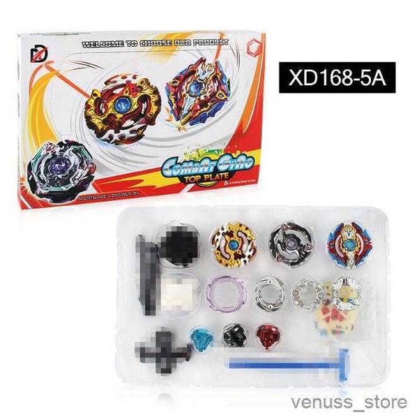 4D Beyblades BURST BEYBLADE SPINNING Set com nova espada Handle Launcher Combat Arena Toys R230829