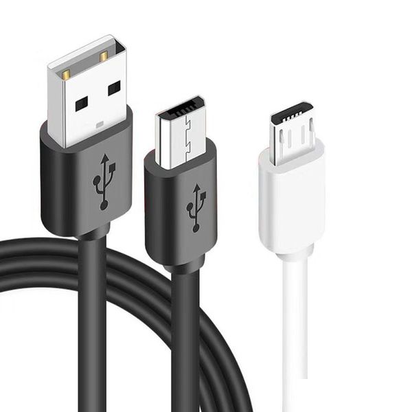 Handykabel Schnellladung S Micro-USB-Kabel Typ C 2A Sync-Daten 1M 2M 1,5M Drop-Lieferung Telefone Zubehör Dhj10