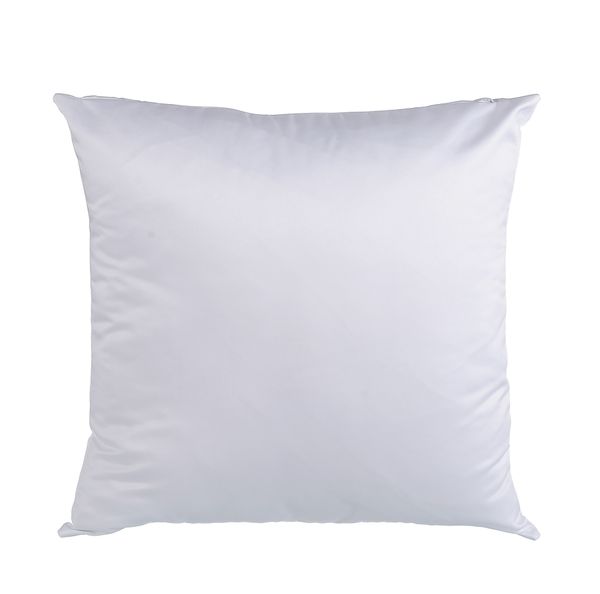 45 * 45 cm sublimazione federe quadrate fai da te federa in bianco copertura del cuscino per il trasferimento di calore fodere per cuscini cuscino bianco bianco