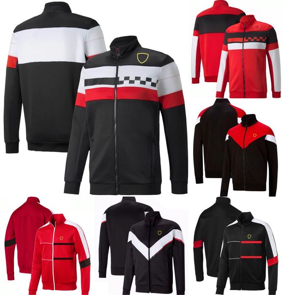 2023 F1 Zip Up Jacke Formel 1 Team Herren Casual Racing Sweatshirt Jacke Herbst Winter Mode Sport Marken Hoodie Jacke