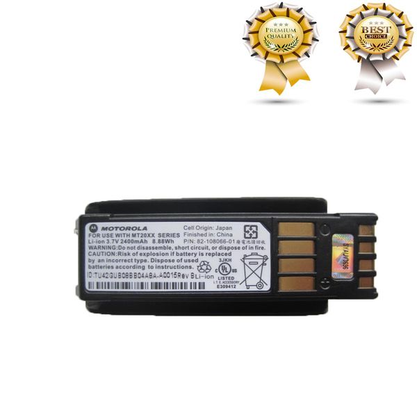 2400mAh / 8.88Wh Bateria Para Motorola MT2000, MT2070, MT2090 scanner 82-108066-01