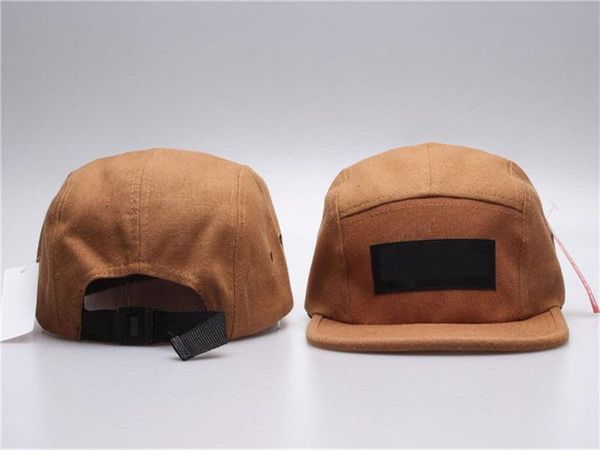 Оптовая бренда хип-хоп бейсболка папа шляпа gorras 5 панельная кость