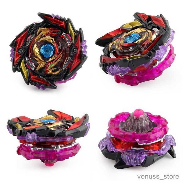 4d Beyblades Burst Beyblade Спиннинг черный правый качание или белый подъемник с двусторонним пусковым пусковым решетком YH2230 R230703