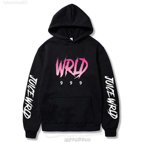 Hoodies Männer Sweatshirts Herbst Winter Mit Kapuze Harajuku Hip Hop Hoodie Hohe Qualität Fleece Pullover Juice Wrld Hoody X0601 SVYI