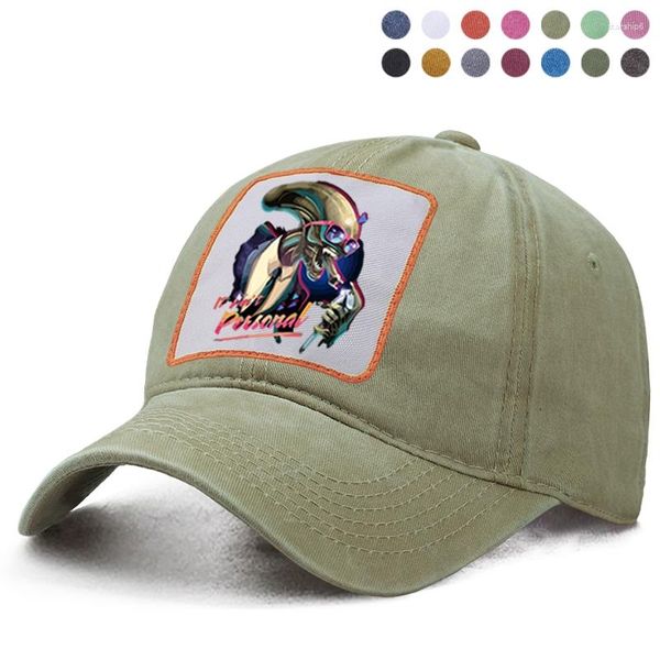 Ballkappen Aliens It Ain't Personal Baseball Cap Dad Trucker Solid Hat Damen Berets Bone Hats Casquette Snapback Boinas