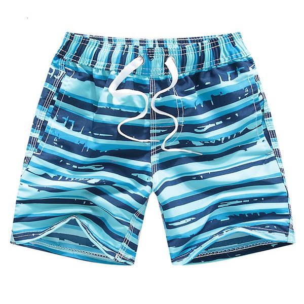 Pantaloncini Bambini Ragazzi Pantaloncini da bagno Summer Sharks Fast Dry Costumi da bagno per adolescenti Pantaloncini da spiaggia con stampa cartone Bambini 4 6 8 10 12 anni 230703