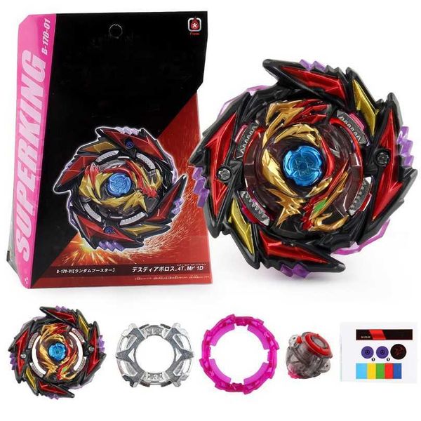 4D Beyblades BURST BEYBLADE Spinning Black Right Swing oder White Lift Swing mit Zwei-Wege-Zugdrahtwerfer YH2230