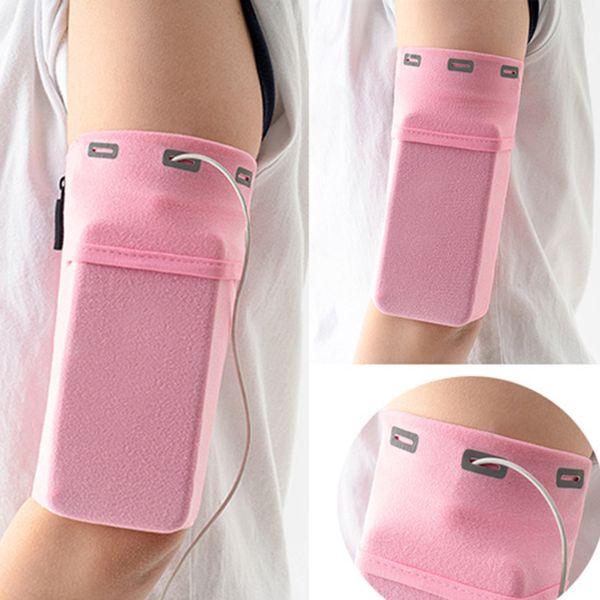 Elleboog Kniebeschermers Telefoonarmband Sportschooltelefoonhouder Telefoonarmhoes Hardloopband voor hardlopen Paardrijden Wandelen Wandelen Armtas Mobiel etui 230703