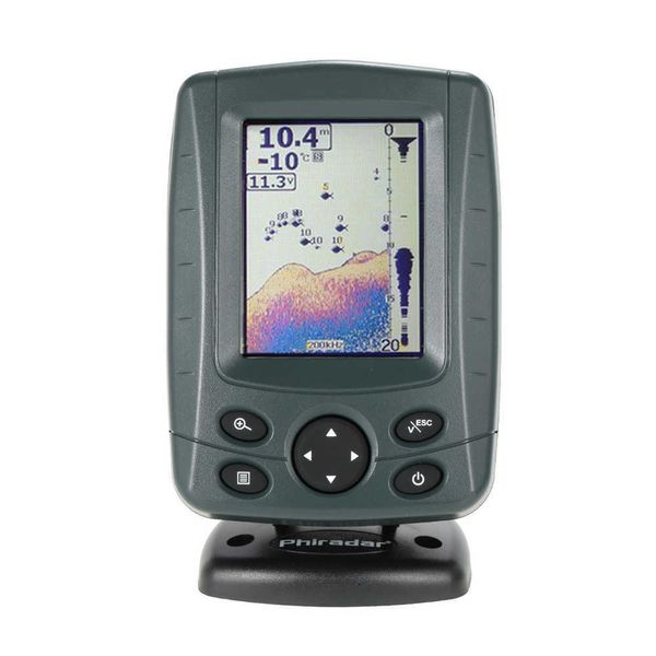 Fish Finder Phiradar FF688C Портативный 3,5 -дюймовый ЖК -рыболовный поиск рыбацкой рыбалки.