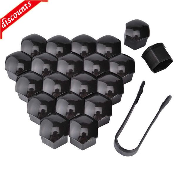 Novo 20pcs 17mm 19mm Porca da Roda Cabeça Tampa Tampa Protetora Tampas de Parafuso Decoração Exterior Protegendo Parafuso Jantes Parafusos Plugues