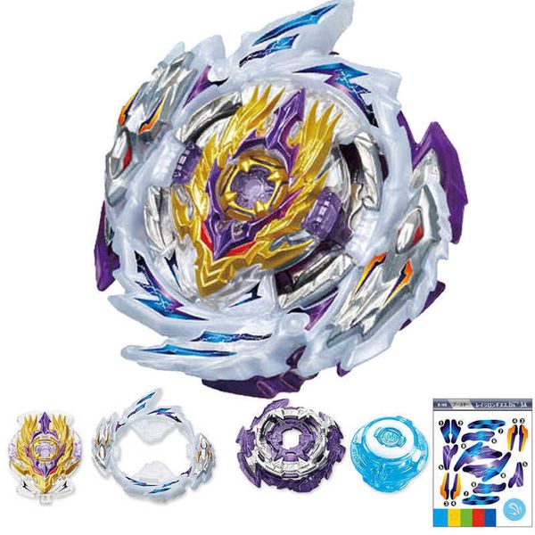 4D Beyblades Single B-168 Rage Longinus Superking B168 Spinning Only ohne Launcher Kinderspielzeug für Jungen Kinder Geschenk