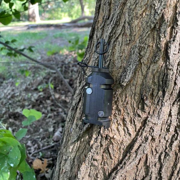 Corde per arrampicata Linea di allarme per campeggio all'aperto Viaggio periferico Antifurto Sistema di sicurezza per utensili rumorosi per animali Lega di alluminio 230701