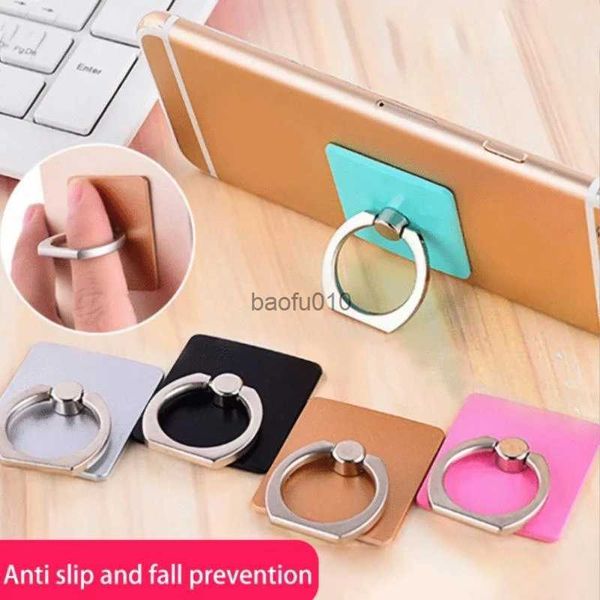 Fingerring Handy Smartphone Teile Halter Handy Smartphone Ring Transparent Clip Sockel Ständer Handy Zubehör L230619