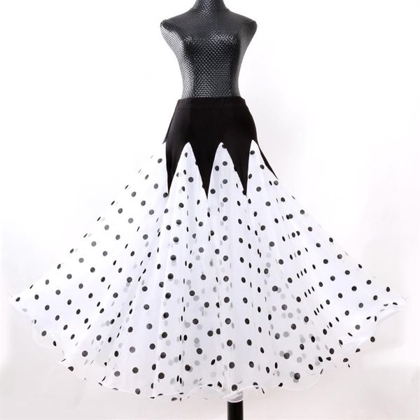 Personalize saia de salão de bolinhas saias de dança de salão para mulheres saia espanhola vestido de valsa vestido de dança roupas222y