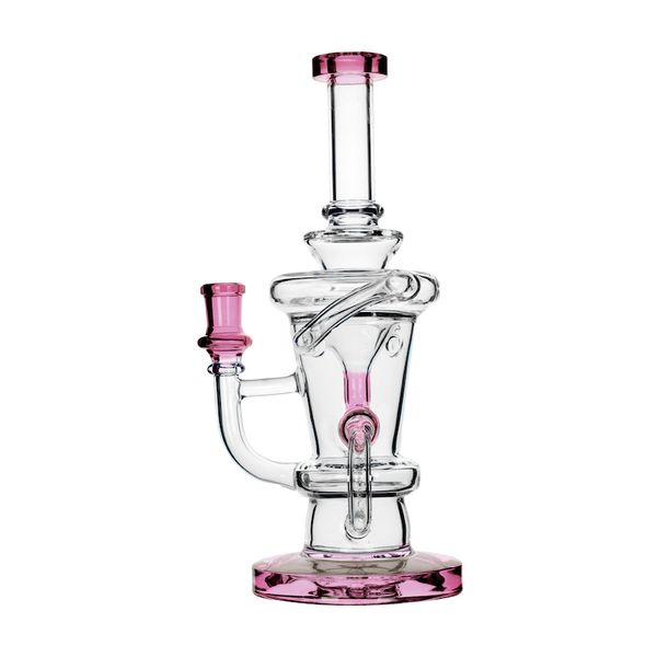 Glas-Dab-Rig-Recycler mit Inliner-Perc-14,5-mm-Verbindung