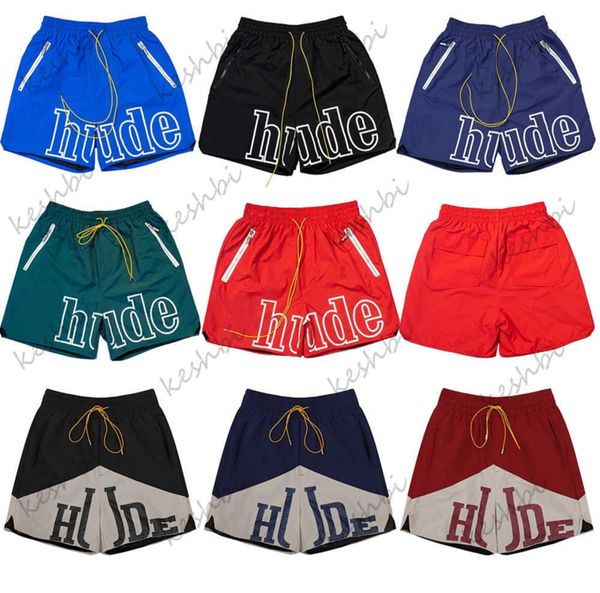 Designer Men Rh Limited Rhude Shorts Summer Swim Short Knee Lunghezza Hip Hop High Street Sports Training Pants Beach Pants Mens Waist Design traspirante 632ess