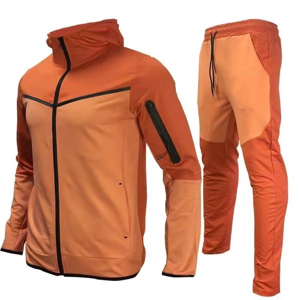 Fato de Treino Masculino Calças Esportivas de Velo Tecnológico Grosso Jaquetas Jaquetas Space Cotton Calças Femininas Bottoms Joggers Homem Jaqueta de Corrida Muti Masculina Esportes 05