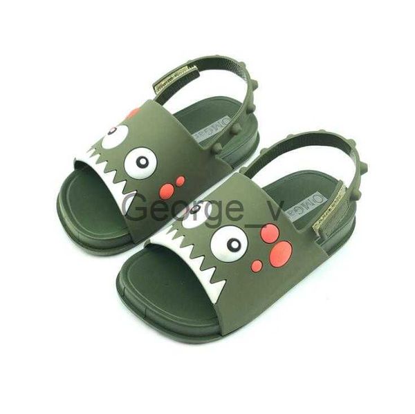 Sandali NUOVO stile Estate Bambini Scarpe da spiaggia Ragazzo Pantofole di dinosauro Sandali per bambina Sandali per ragazza Scarpe per bambini J230703