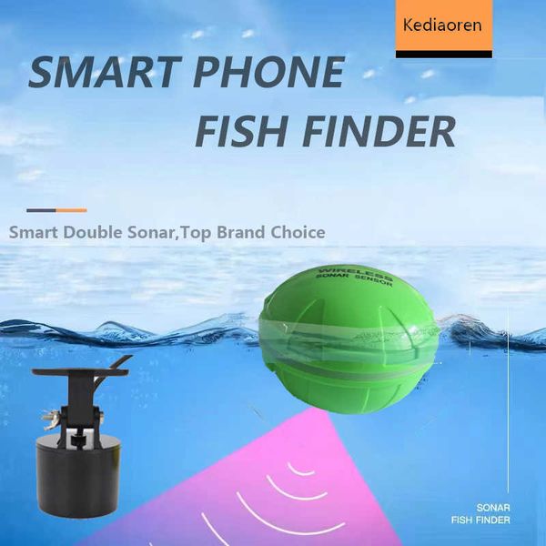 Balık bulucu ücretsiz kargo akıllı telefon balık bulucu yepyeni sonar bluetooth akıllı balık bulucu android ios balık görsel balıkçılık hkd230703