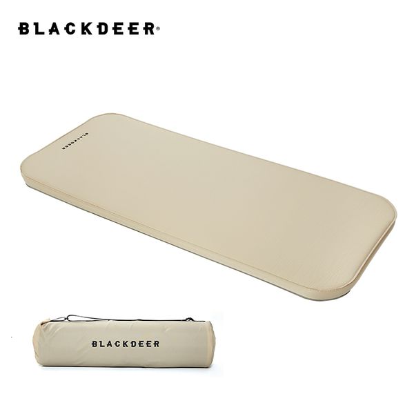 Sacos de dormir BLACKDEER colchão inflável automático engrossado tenda ao ar livre esponja de alta elasticidade saco de acampamento almofada de ar cama 230701