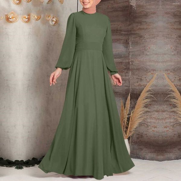 Abiti casual Musulmano 2023 Moda Hijab Dubai Abaya Long Women Islam Abbigliamento africano per Musulman Djellaba