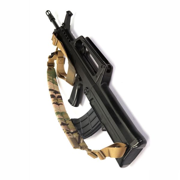 Accessori tattici per la caccia all'imbracatura 2 punti Vtac Gun Cintura regolabile Qd Fibbia in metallo Airsoft e Milsim Shooting Rifle Drop Delivery Dhlsn