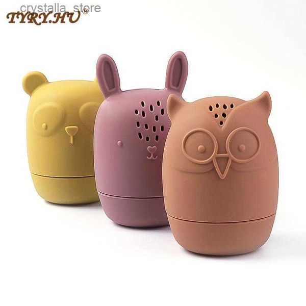 Giocattoli da bagno per bambini Animale Simpatico cartone animato Giocattoli d'acqua per bambini Nuotare Bagno Baby Silicone Sprinkler Vasca da bagno Giocattolo animale Infantile Bambini Ragazzi L230518