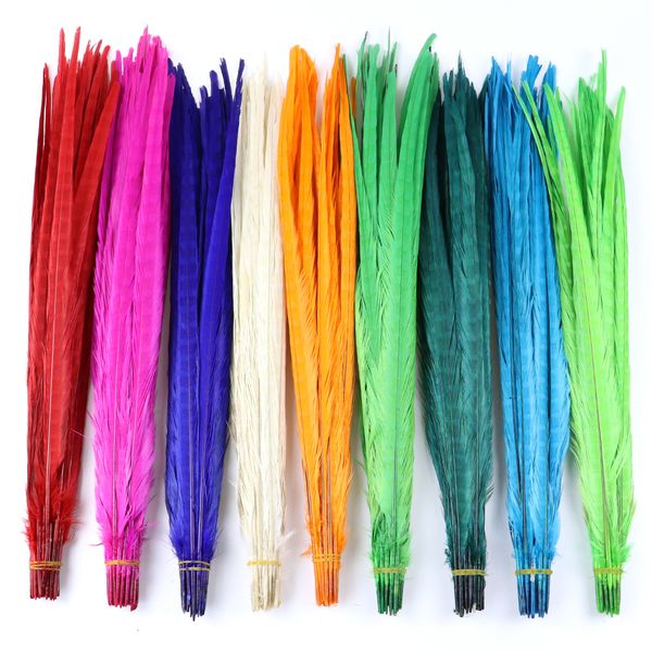 Outras Ferramentas Manuais 10 PCS Ringneck Faisão Penas de Cauda Longas 50-55CM DIY Cosplay Festa de Carnaval Decoração Roupas Palco Acessório Artesanato Pluma 230704