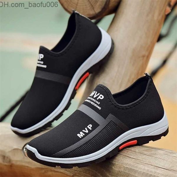 Sapatos sociais Sapatos sociais verão mesh masculino tênis leve moda casual caminhada respirável mocassim antiderrapante Zapatillas Hombre Z230704
