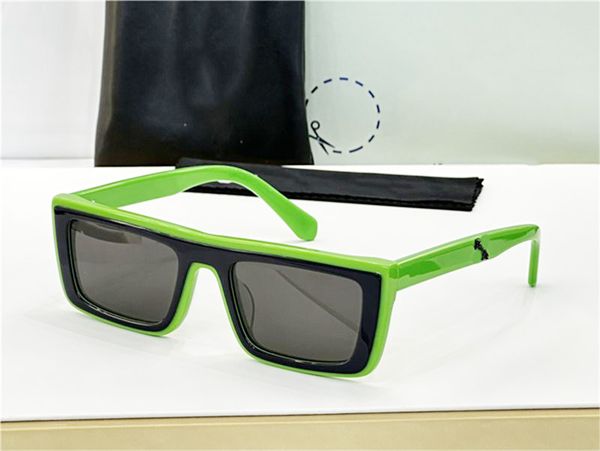 óculos de sol de designers de luxo quentes para mulheres e homens óculos de sol masculinos armações verdes uv400 lentes cinza escuro óculos retro óculos legais moda vêm com caixa original