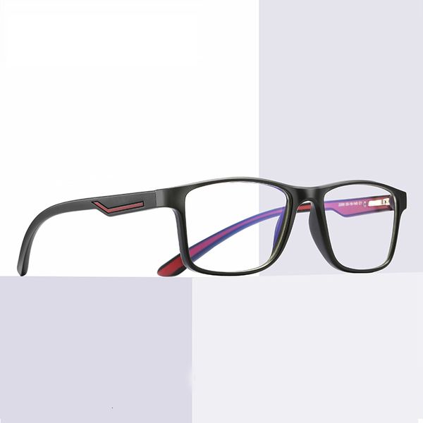 Солнцезащитные очки рамы Reven2388 Tr90 квадратные очки рамки мужчины женщины винтажные рецептурные очки миопия оптические очки синие светлые очки 230704