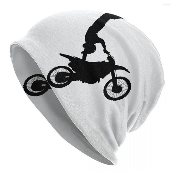 Berets Unisex Casual Hut Motorrad Motocross Kunst Kappe Winter Warme Mützen Erwachsene Hip Hop Motorhaube