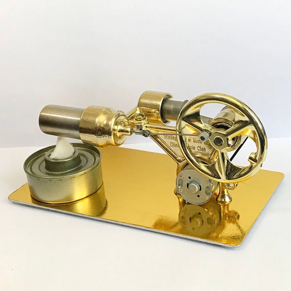 Andere Hausgarten Mini-Luft-Stirlingmotor-Motormodell Stream Power Physik-Experiment Pädagogische Wissenschaft Spielzeug Geschenk für Kinder 230703