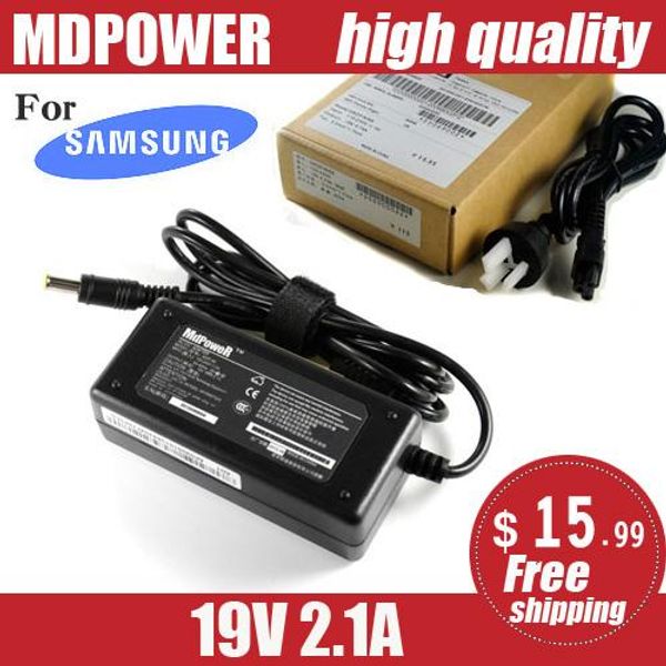 Chargers MDPower para Samsung 19V 2.1A Ad4019S Netbook Notebook Adaptador Power Charger Cord Cord